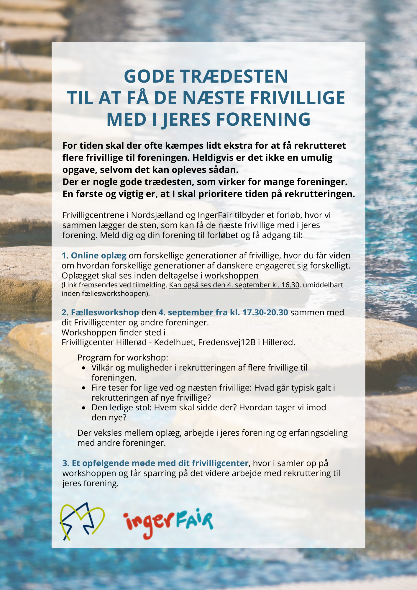 Fa de naeste frivillige med i jeres forening