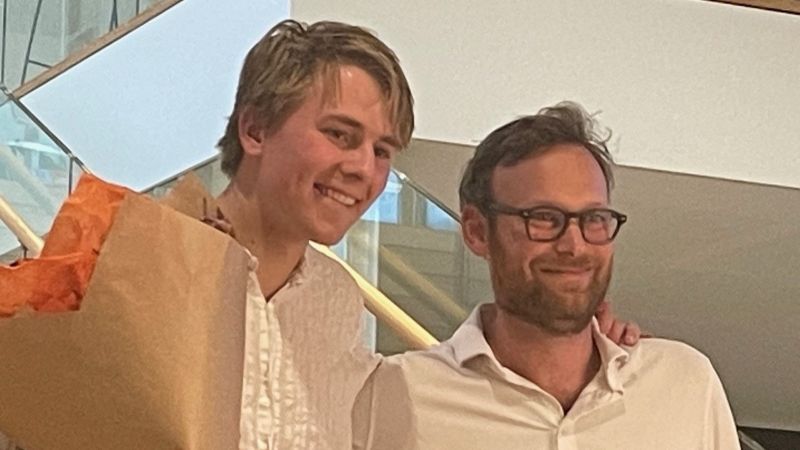 FrivilligPriser25 ungdomsleder Sander og Christoffer Emil