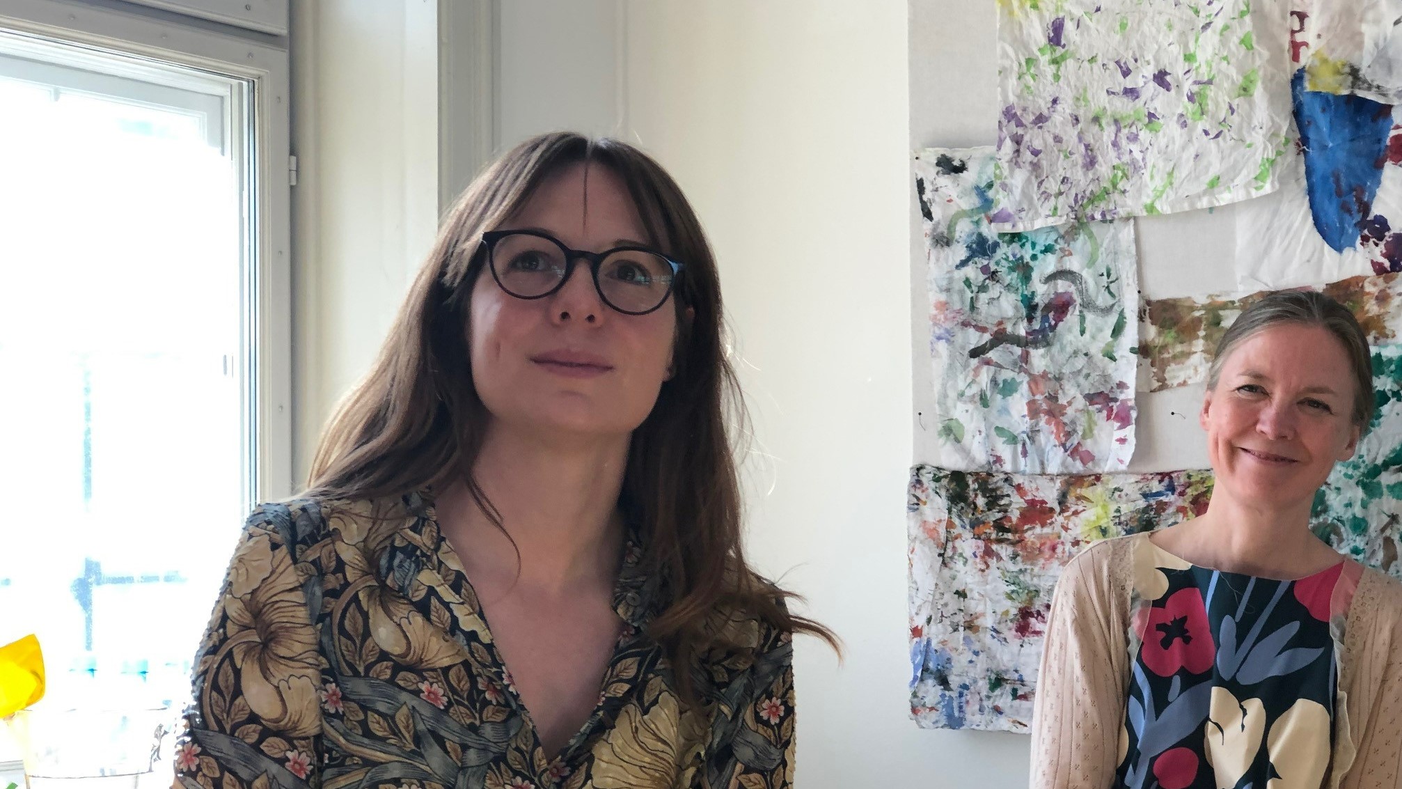 Joya og Jeanett Kunst kultur og sundhed efteraret 2